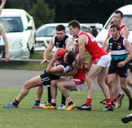 South Bendigo was too good for Maryborough, winning by 94 points on Saturday. Picture: JSM PHOTOGRAPHICS