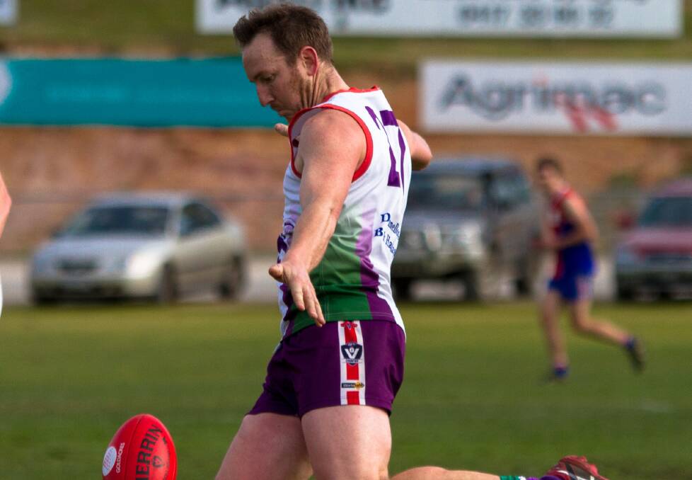 FLAG UP FOR GRABS: Birchip-Watchem's Jacob Noonan. The Bulls are in their first NCFL grand final since 2002 on Saturday. Picture: JASON SMITH
