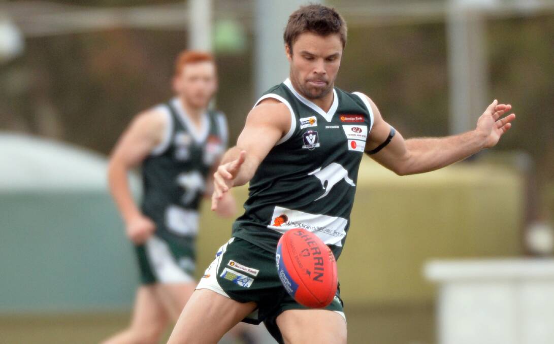 COMMITTED: Mitch Hough has signed on as a playing assistant coach with Kangaroo Flat next year. Picture: BILL CONROY