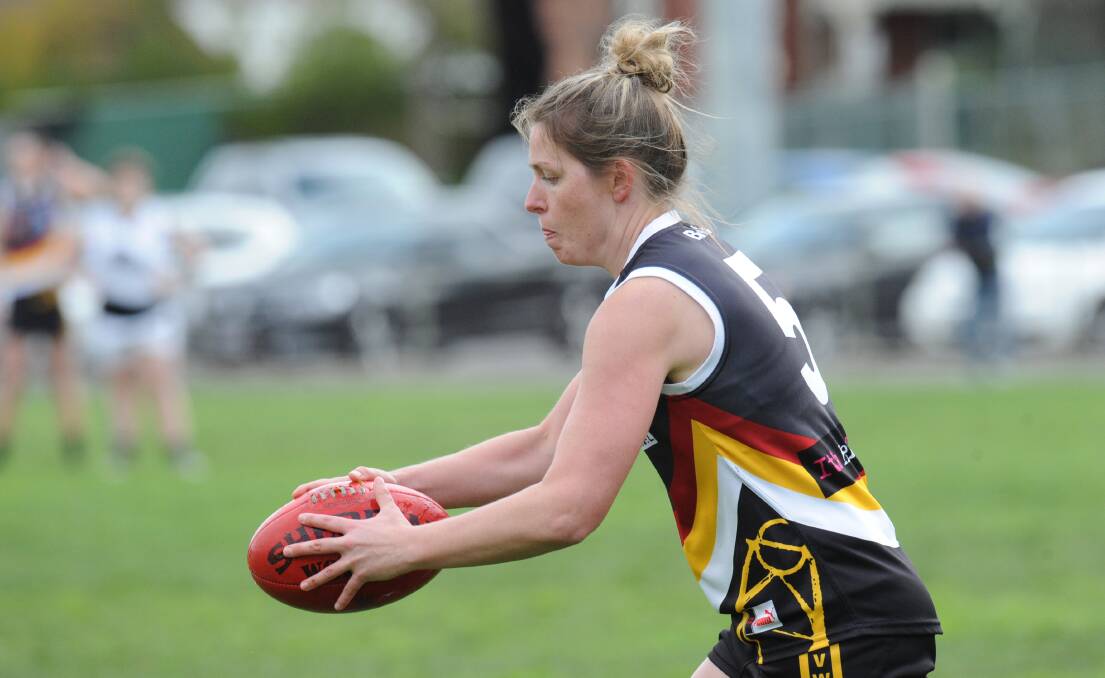 SKIPPER: New Bendigo Thunder captain Leah French. The Thunder have moved into the Northern Football League Women's competition this year.