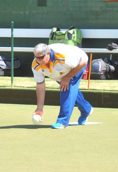 GOOD FORM: The rink of Golden Square skipper Tas Wallis has won its past three games by margins of 12, 17 and 10 shots. Picture: LUKE WEST