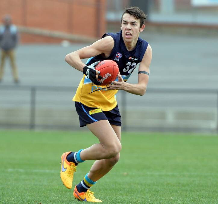 ON THE RADAR: Marty Hore is one of three Bendigo Pioneer players who have been invited to the AFL's Victoria Draft Combine at Etihad Stadium in October.