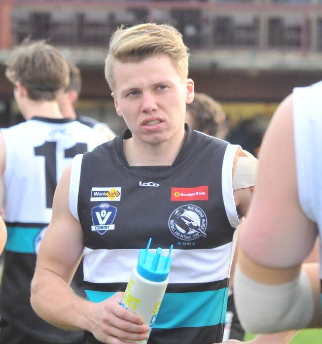 EXCITING TALENT: Coby Perry is back with Maryborough full-time this year from North Ballarat.