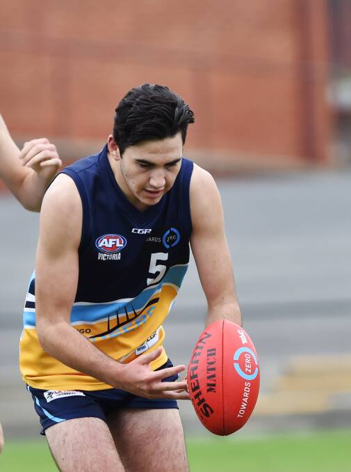 Tom Campbell has been named at full-back for the Bendigo Pioneers.