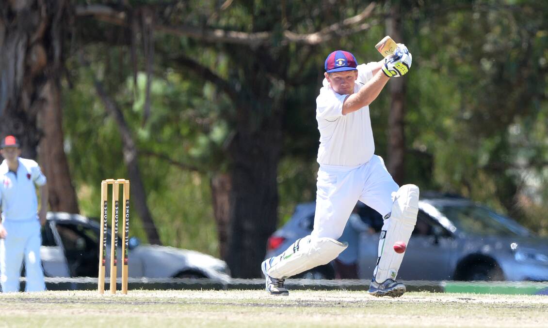 NO ROOM FOR ERROR: Sandhurst all-rounder Taylor Beard. The fifth-placed Dragons need to beat Bendigo United at Weeroona Oval this weekend to be any chance of playing BDCA finals.  Picture: GLENN DANIELS