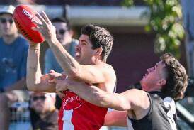 South Bendigo co-coach Isaiah Miller. The Bloods face a tough challenge against Sandhurst at the QEO on Saturday in round five of the BFNL.