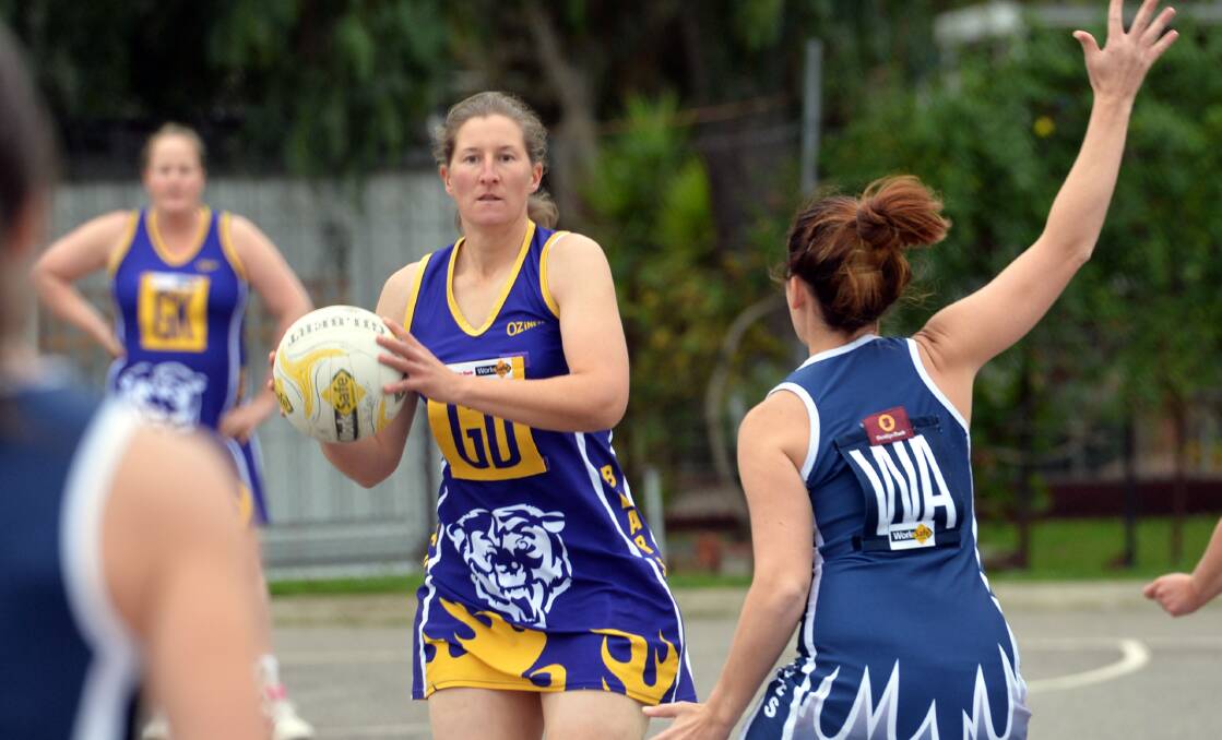 STANDOUT SEASON: Bears Lagoon-Serpentine's Sarah Perry, who won the Loddon Valley A grade netball league medal on Wednesday night.