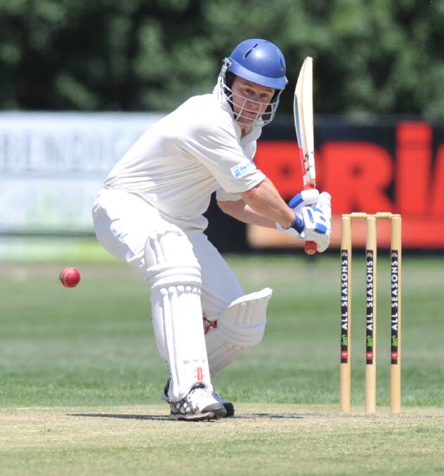 WARHORSE: Bendigo United's Heath Behrens is lining up in his 11th BDCA first XI grand final. He has two grand final tons, including 108 against Eaglehawk in 2003.