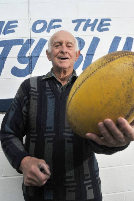Graham "Squirty" Roberts has been involved with Inglewood Football-Netball Club since 1955.