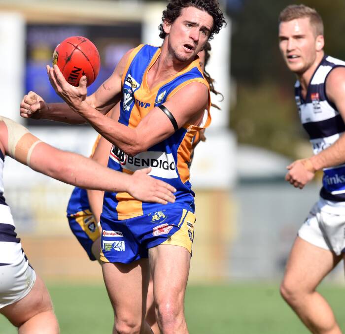 BIG-GAME PLAYER: Adam Baird has regularly thrived on grand final day for Golden Square. He has a chance to win his fifth flag with the Bulldogs on Saturday against Sandhurst at the Queen Elizabeth Oval.