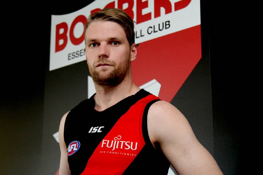 Jake Stringer has been traded to Essendon from the Western Bulldogs. Picture: ESSENDON TWITTER