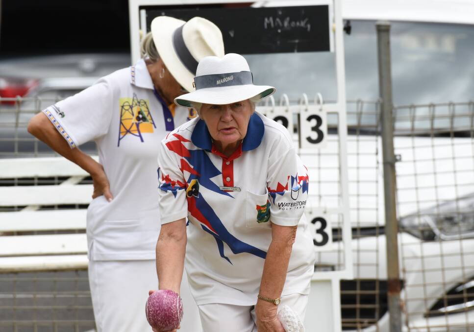 TITLE UP FOR GRABS: Marong's Nancy Tate will play Eaglehawk's Jan Robertson in the final of the BBD women's Champion of Champions this Sunday morning.
