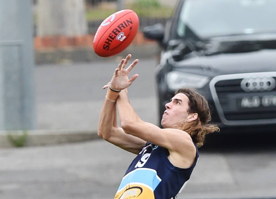 KEY CONTRIBUTOR: Mitch Kemp was among the Bendigo Pioneers' best players in Saturday's 29-point defeat to the Eastern Ranges. Picture: DARREN HOWE