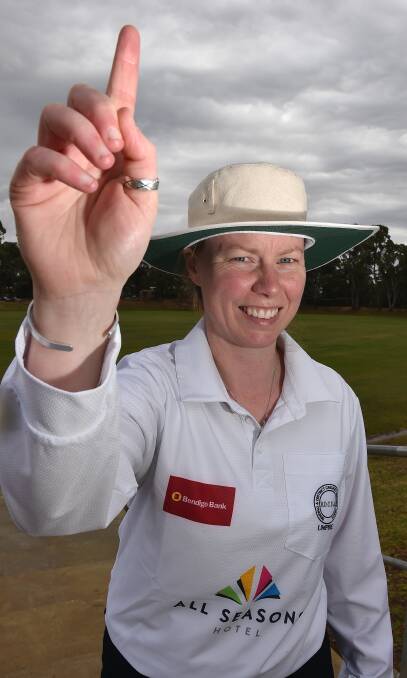 NEW CHALLENGE: Former England women's Test cricketer Helen Wardlaw has joined the Bendigo District Cricket Umpires Association panel. Picture: NONI HYETT
