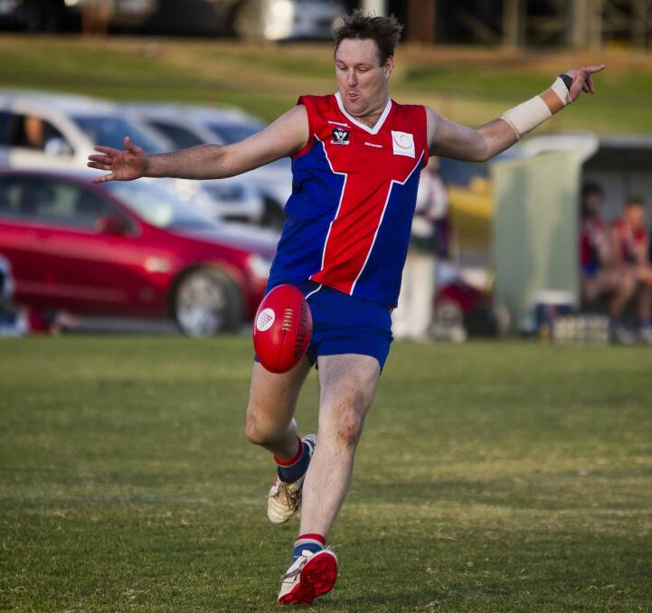 OUTSTANDING CAREER: Daniel Needs will play his 300th game for St Arnaud against Donald on Saturday. The game will be played at Donald. Picture: JASON SMITH