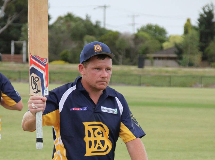 Taylor Beard made a day one century against Warrnambool.