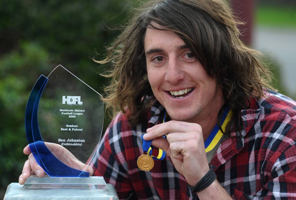 Ben Johnston won two HDFNL Cheatley Medals with Colbinabbin, but will play for White Hills next year.