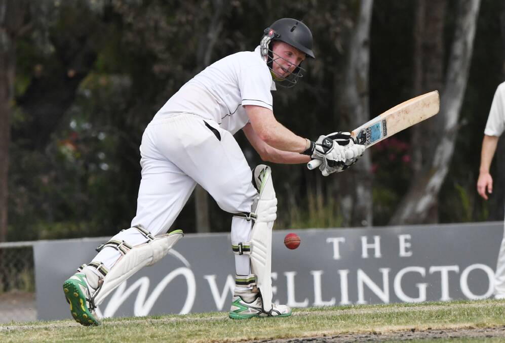 CLASS: Gavin Bowles is one of two White Hills players - along with Ryan Grundy - to have made a century in the BDCA this season. All 10 clubs have had players make tons for the first time since 2006-07. Picture: DARREN HOWE