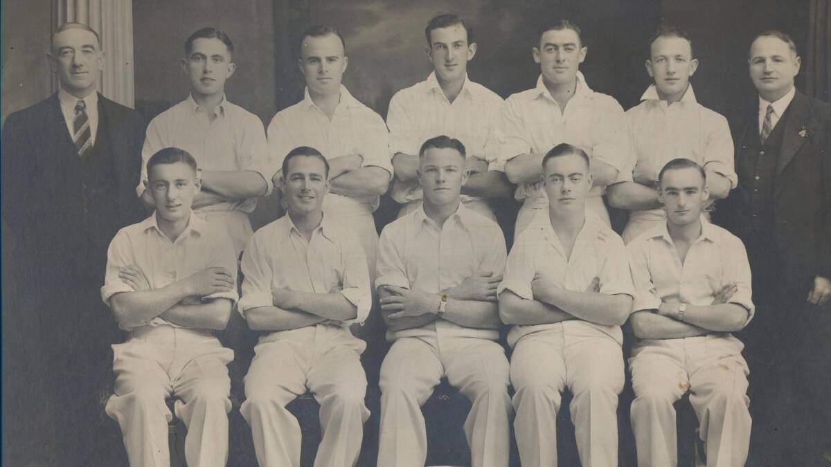TOP DOGS: The 1938-39 team that won the first BDCA premiership under the Golden Square name with a victory over Bridgewater.