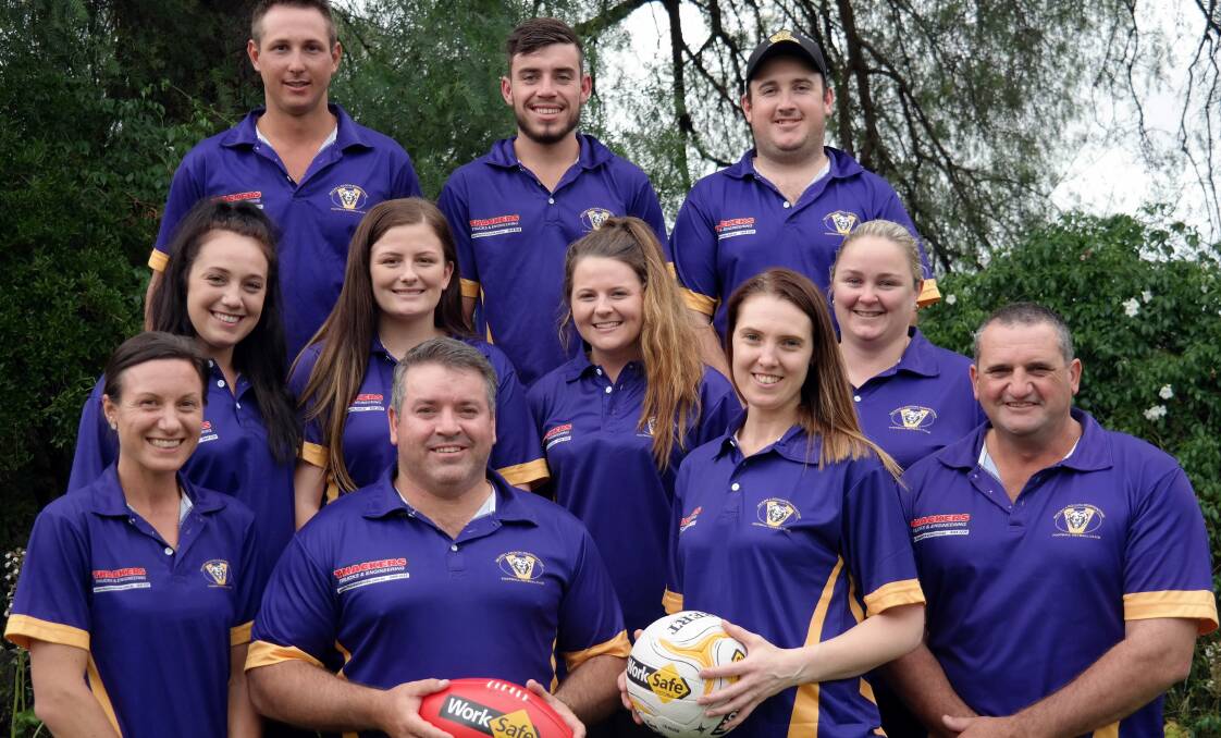 NEW SEASON BECKONS: Bears Lagoon-Serpentine's football and netball coaching panel for the 2017 LVFNL campaign. Picture: CONTRIBUTED