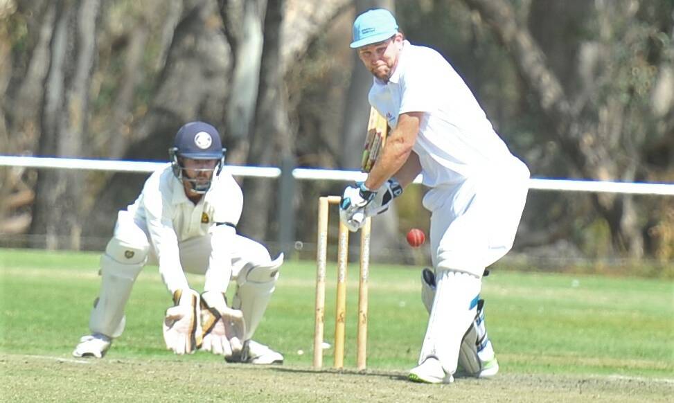 CAPTAIN'S KNOCK: Ben DeAraugo's innings of 53 was his sixth score of more than 50 in a final for Strathdale-Maristians.