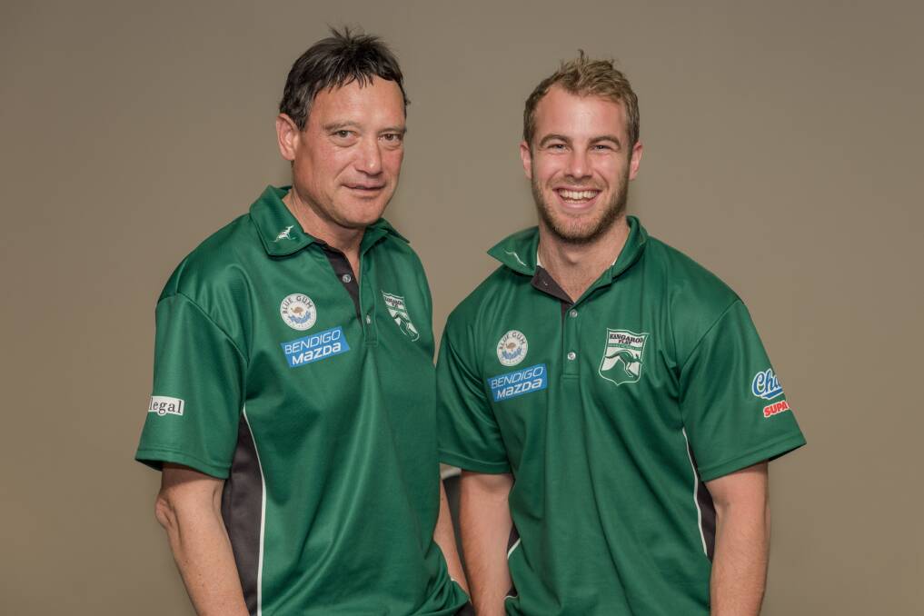 TAKING CHARGE: New Kangaroo Flat co-coaches Shawn Filo and Corey Greer.
