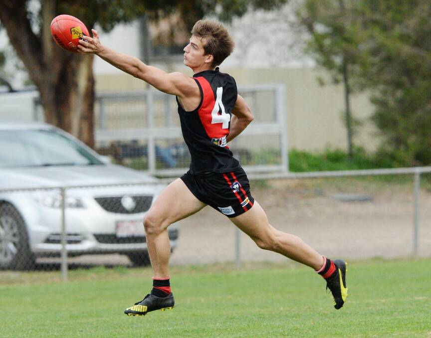 BOMBERS FLYING: Leitchville-Gunbower's Matt Ladson. The Bombers have won six games in a row, the past three by a combined 543 points.