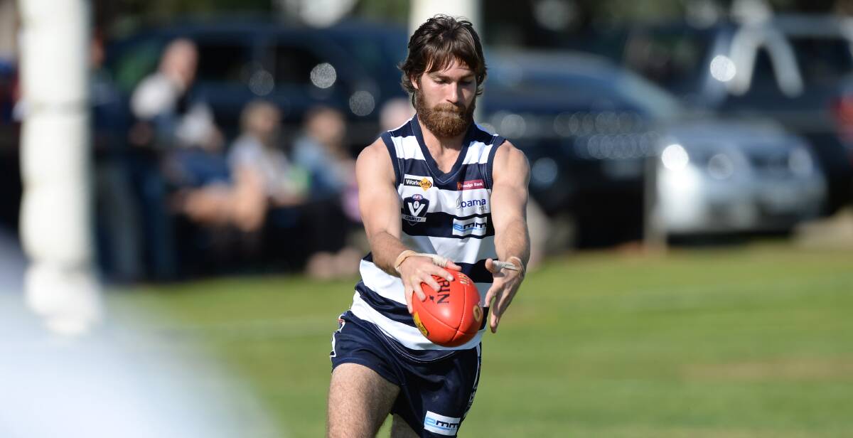 CONSISTENT CAT: Marcus Angove has been named Lockington-Bamawm United's best player four times this season.