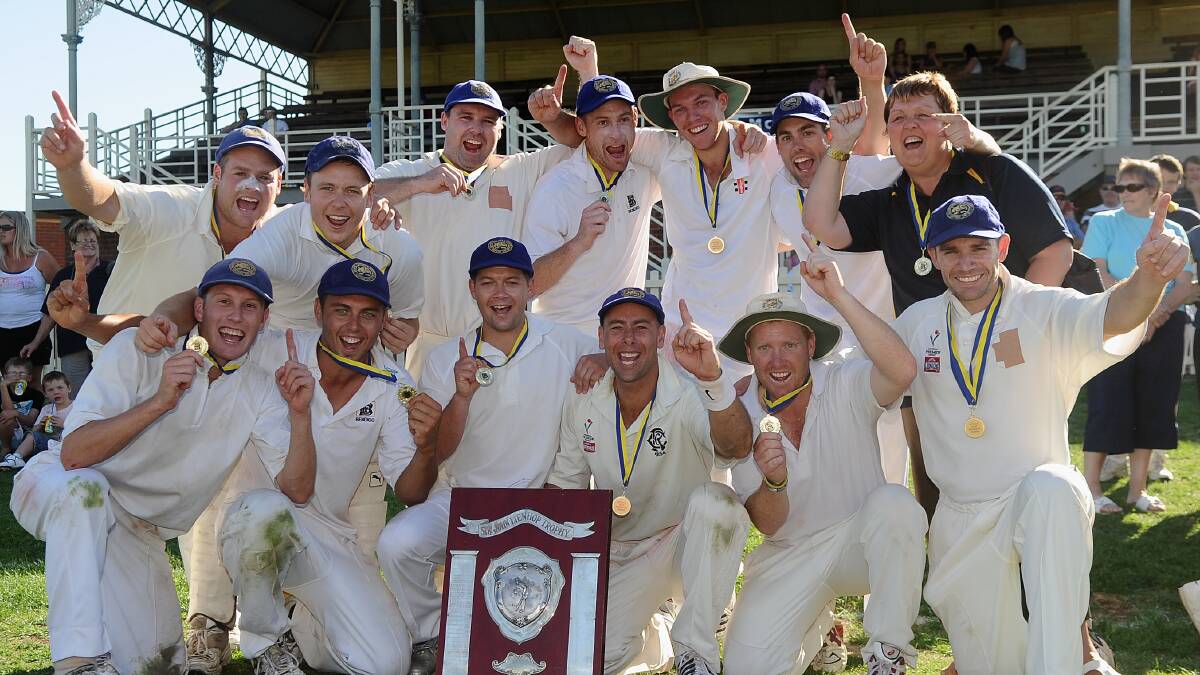 DOMINANT: Golden Square's most recent premiership season was in 2008-09 when it belted Strathdale-Maristians by 145 runs in the grand final at Eaglehawk. 