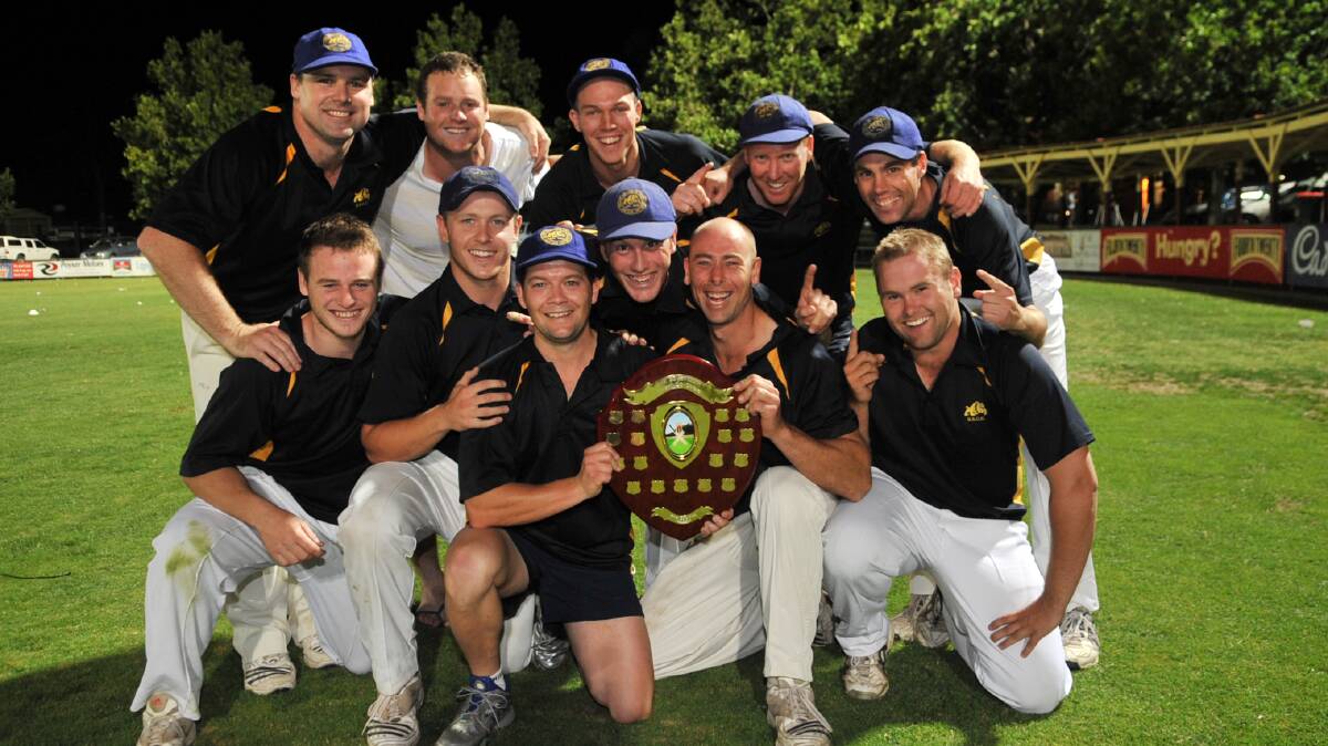 DOMINANT SEASON: Golden Square won the BDCA's first Twenty20 title in 2008-09 and later in the season won the first XI flag as well.