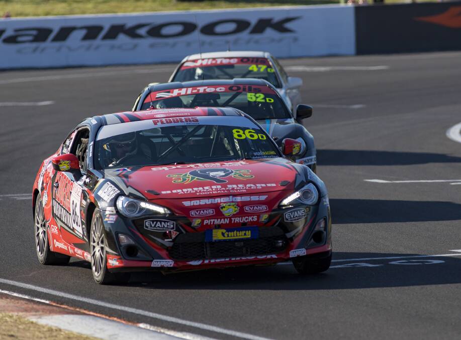 The Pedders Racing Toyota 86 in action with the APC earlier this year
Picture: Richard Johnston/APC

