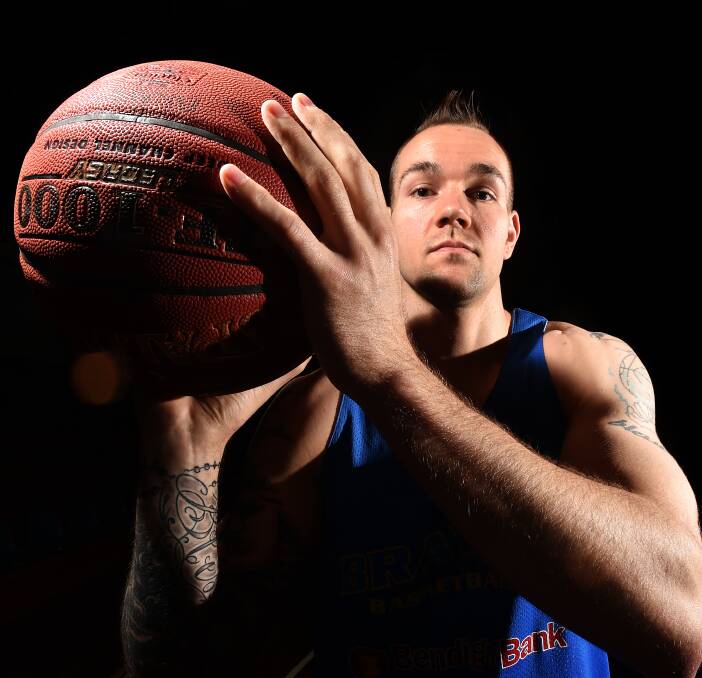 UNSTOPPABLE: For the third time in the past four weeks Bendigo Braves' star Jeremy Kendle has won an SEABL men's player of the week award. Kendle has scored at least 30 points in each of his past five games. Picture: NONI HYETT