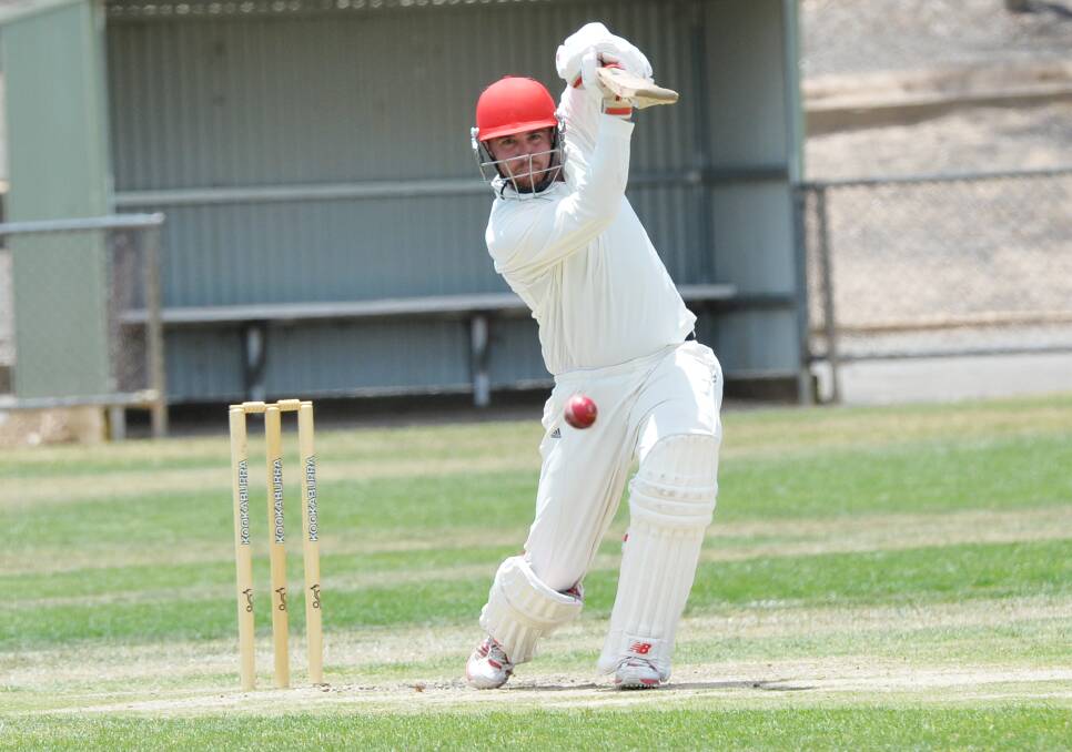 X-FACTOR: The performance of star Bendigo United batsman Ben Gunn is likely to have a major bearing on the grand final. Picture: DARREN HOWE