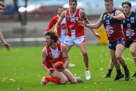 Sandhurst defeated South Bendigo at the QEO. Picture by Enzo Tomasiello