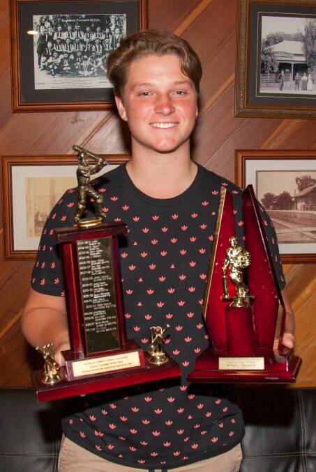YOUNG TALENT TIME: Raywood's Will Kenny won the NUCA Junior Cricketer of the Year with 272 points. Picture: Paul Laursen