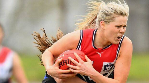 Katie Brennan joins the Western Bulldogs. Photo: Getty Images

