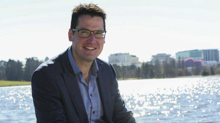 Liberal senator Zed Seselja spent $187,039 in the first half of this year, the most of ACT MPs. Photo: Graham Tidy