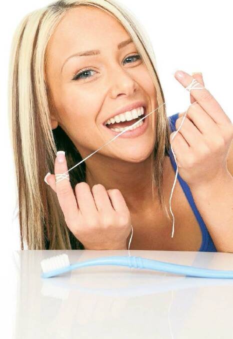 Flossing is recommended as an important part of your oral health regime