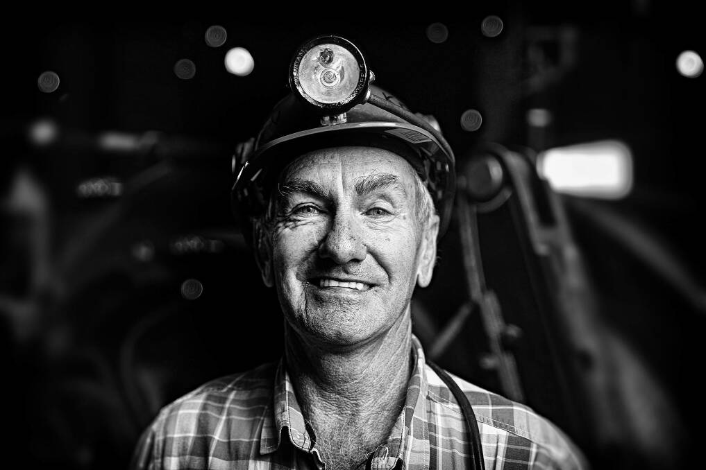 WINNER 'Pick of the Week' Week 1 "Ken is a miner working in one of Bendigo's 5,600 mines under our city. He knows what built this city, his story is Gold". Photo and caption by Denis Fitzgerald. — at Victoria Hill.