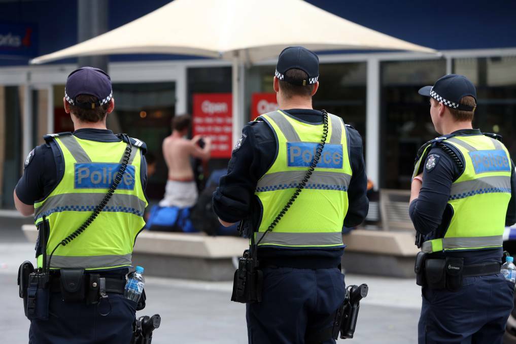 CRACK DOWN: Earlier this year police boosted their presence in Hargreaves Mall following an escalation in antisocial behaviour.

