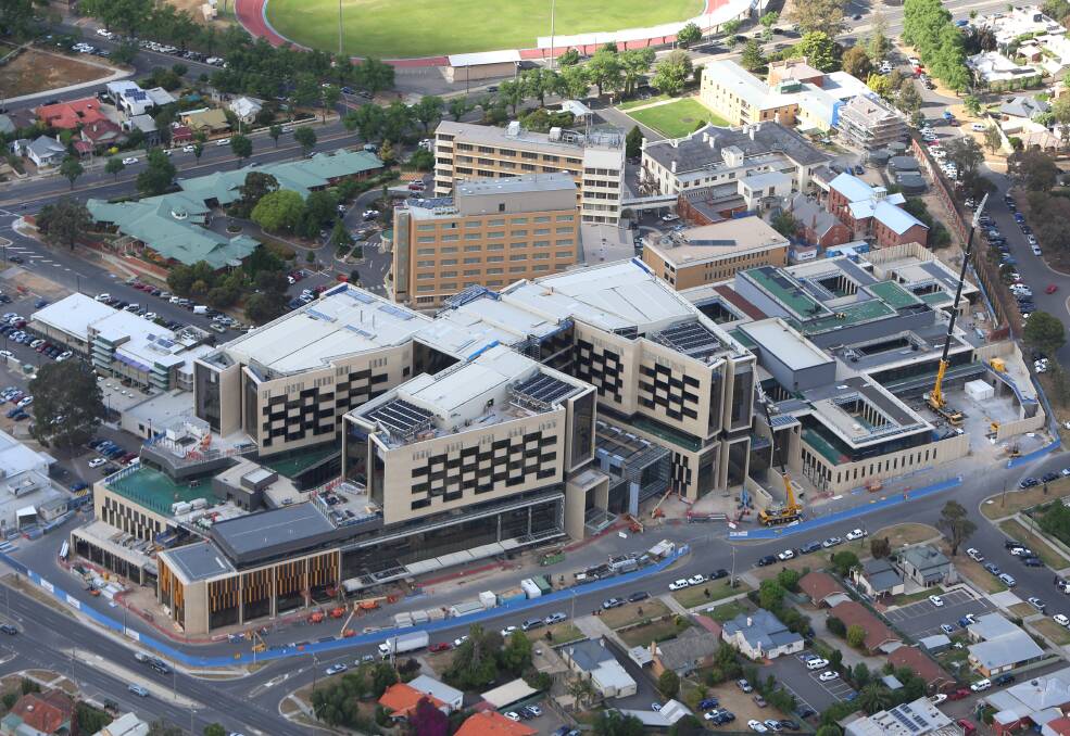 SMART CITY: Bendigo's new hospital – among the proposed initiatives of the 'smart city' bid is the use of technology to improve predictive and preventative healthcare.