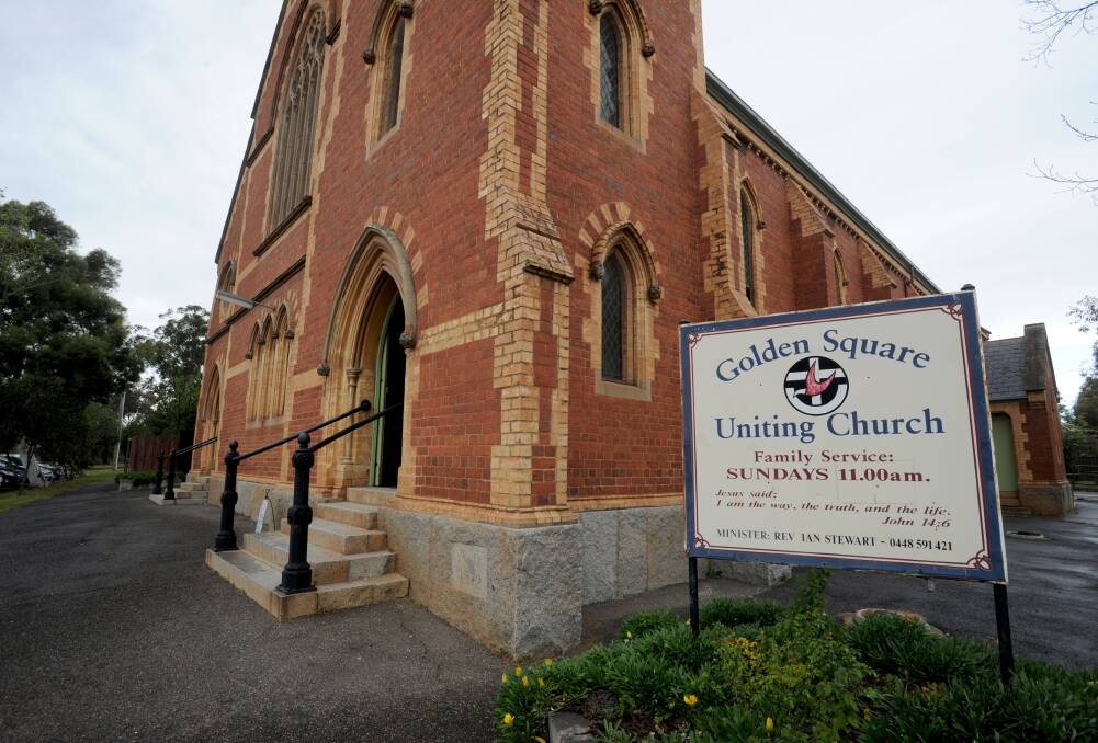 UNDER HAMMER: The Uniting Church will once again attempt to auction its Golden Square church this weekend.