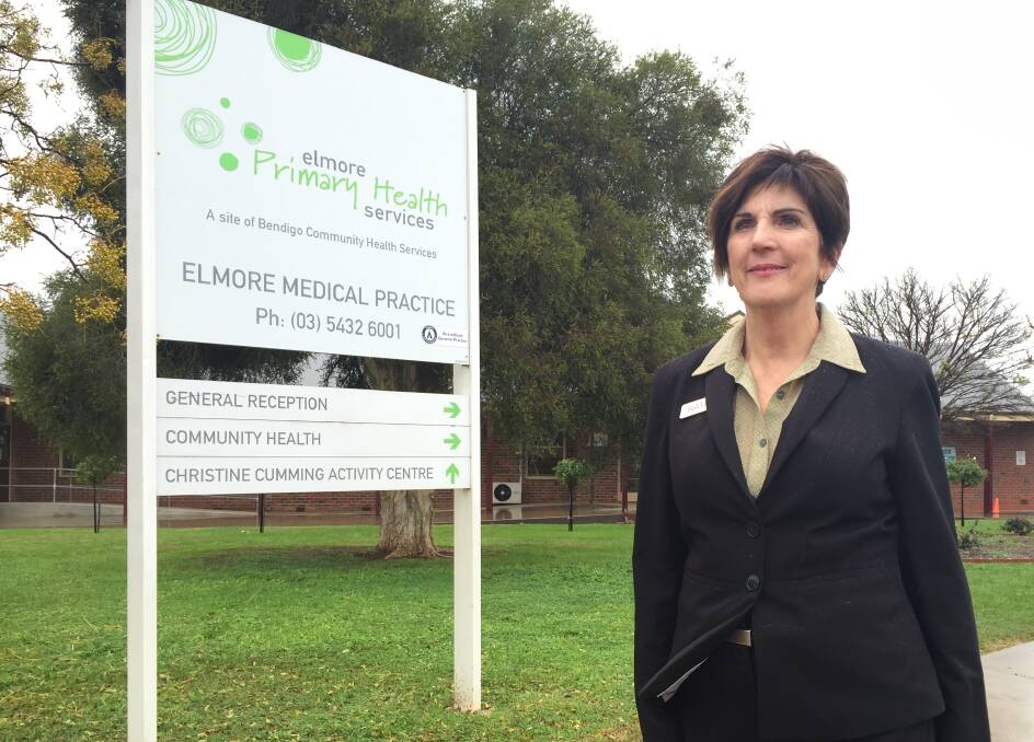 ROLE MODEL: Kathy Tuohey says the public/private model at Elmore Primary Health has transformed the town from one with no GP to a role model for rural communities throughout Australia – and the world. 