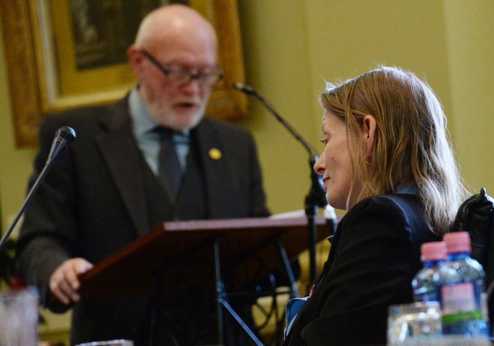 A panel will weigh in on a dispute between councillors Peter Cox and Elise Chapman at this Wednesday's Greater Bendigo City Council meeting. Picture: DARREN HOWE
