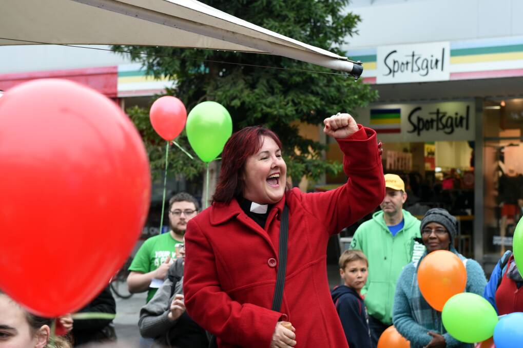 Uniting Church minister for Eaglehawk, Reverend Cynthia Page, said the church was considering offering sanctuary to asylum seekers. 