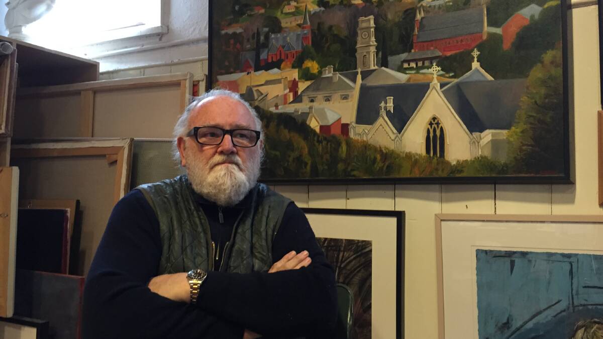 JEFF MAKIN: 'Scratch the surface of any landscape artist and you've got an environmentalist – by the very nature of our subject matter, we are environmentally conscious'. 