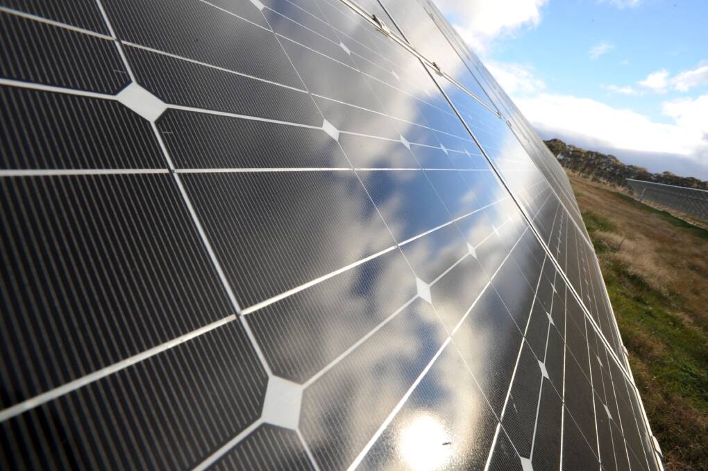 Chris Weir says a business will pay off their investment within five to seven years after installing a solar system which will last between 20-25 years – 'after that they're powered by the sun.' 