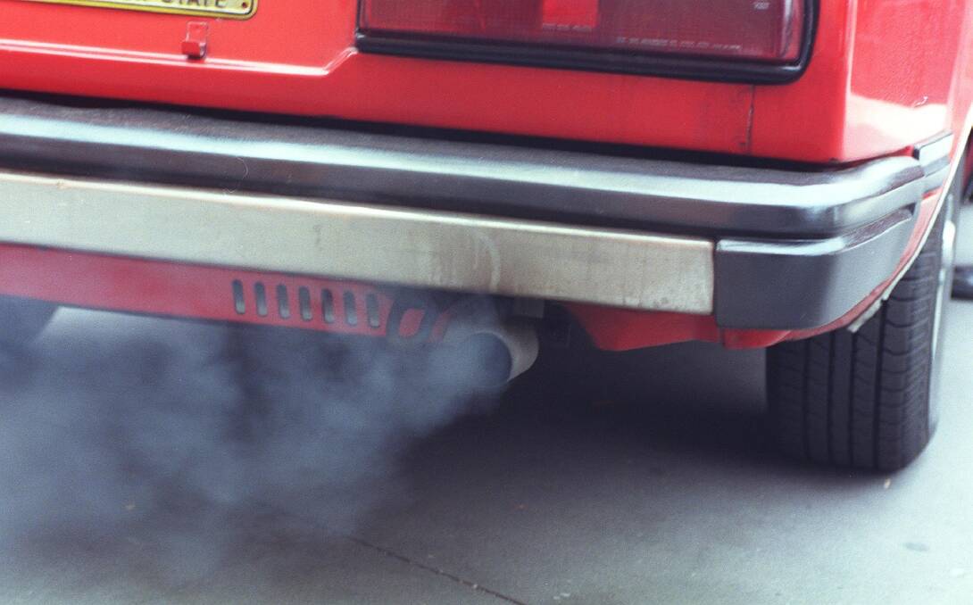 FUMING: Letter-writer Bill Collier says car fumes are likely to be more detrimental to people's health than cigarette smoke wafting through the open air.