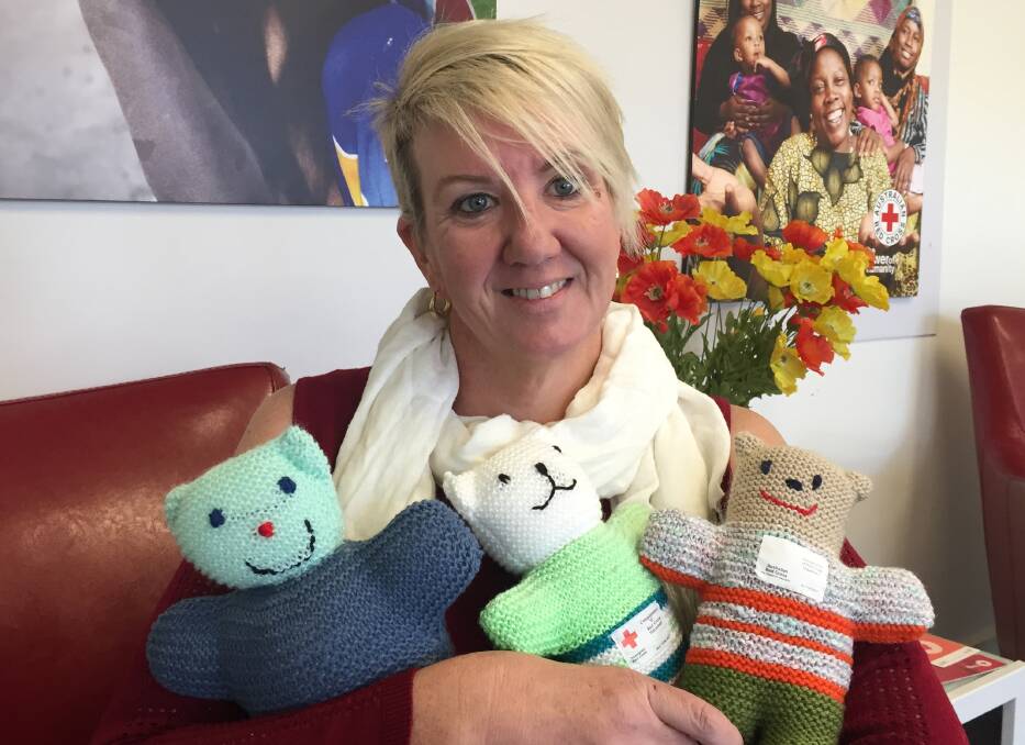 KIND-HEARTED: Letter-writer Danielle Kelly thanks the community for their support of the Red Cross's 'trauma teddy' initiative.