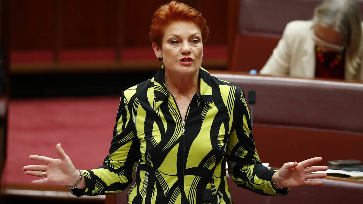 TRACK RECORD: Letter-writer Michelle Goldsmith, of Eaglehawk, says Pauline Hanson's attack on children with learning difficulties should come as no surprise.